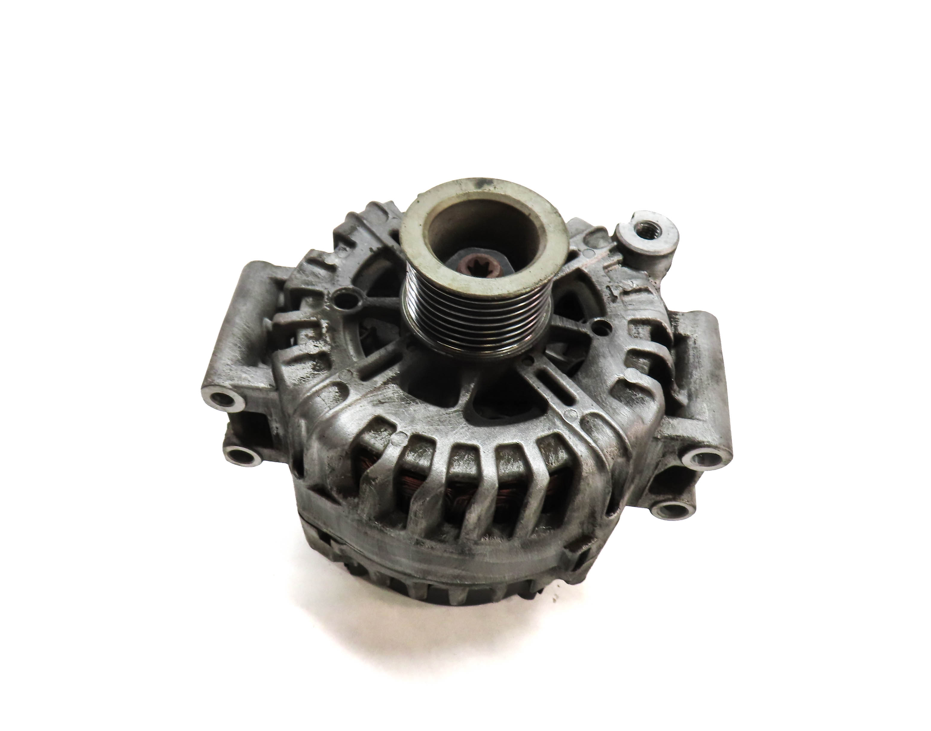 2008-2012 BMW 740i X6 (F01 F02 E71) 3.0L N54 TWIN TURBO 220 AMP ALTERNATOR — exact item pictured
